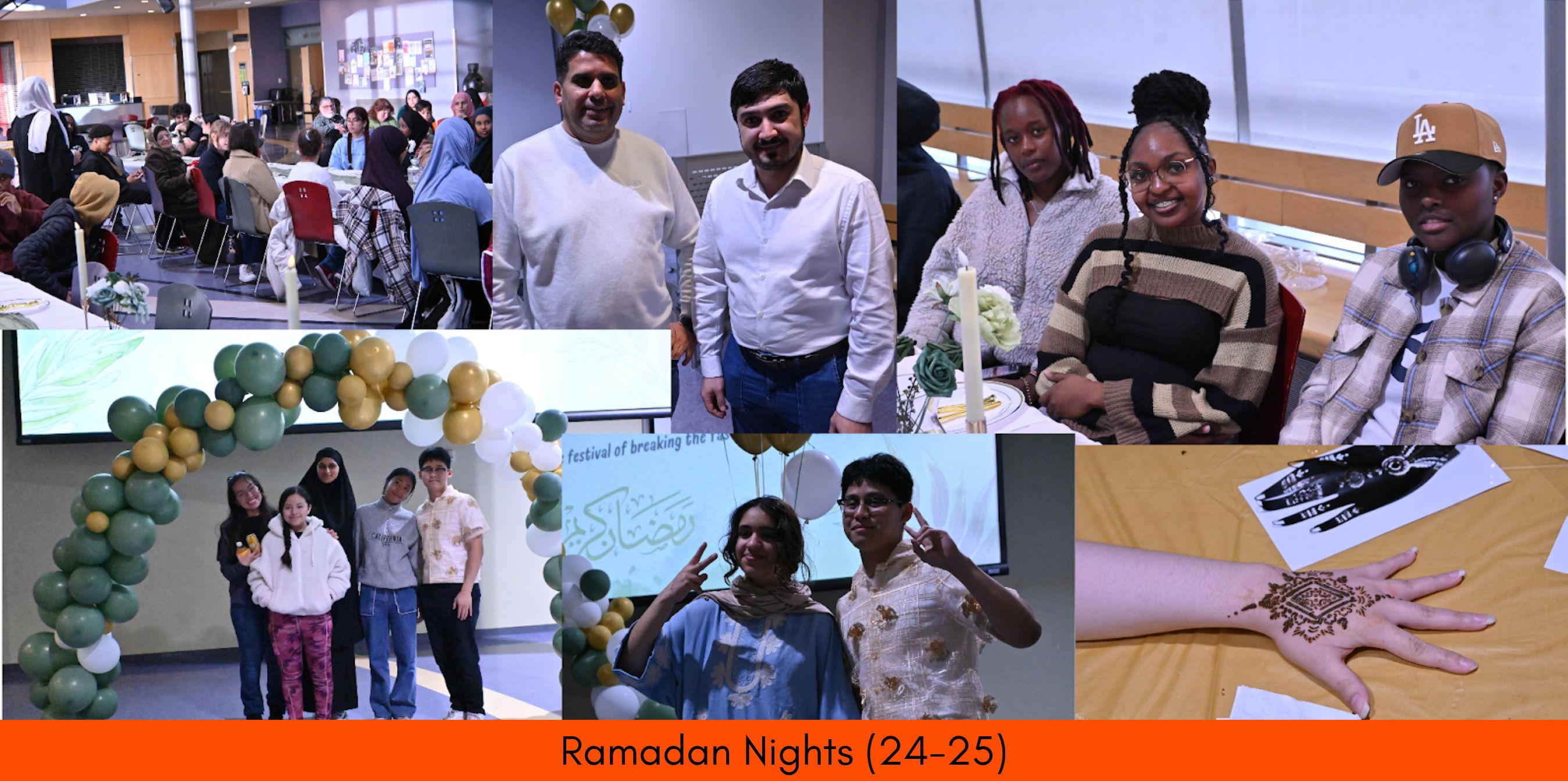 Photos of Students from the Eid Al-Fitr Potluck