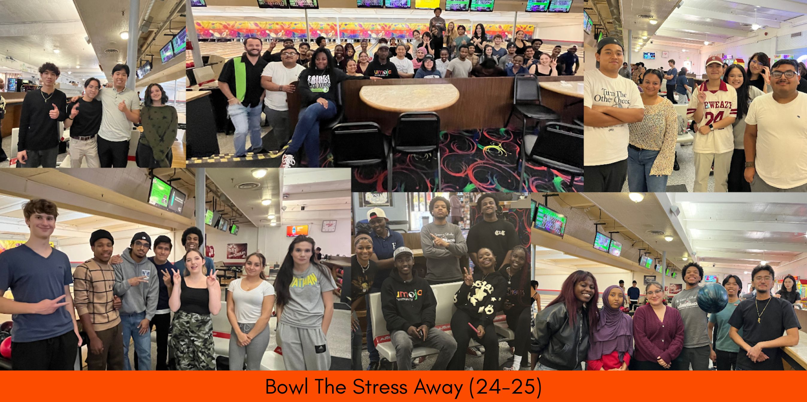 Photos of students from the Henna Around the World Event