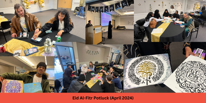 Photos of Students from the Eid Al-Fitr Potluck